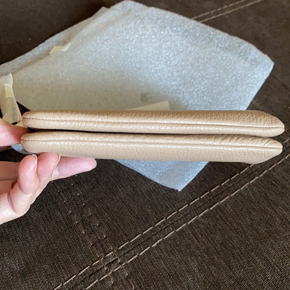 Coach Double corner zip wristlet in pebble leather - Picture 7 of 11